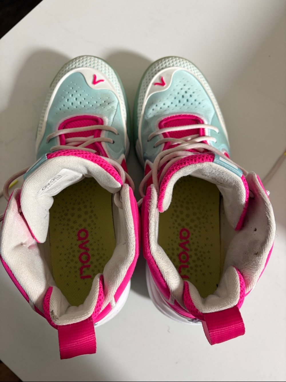 Avoli Vol.2 Mid Cotton Candy Retreat Volleyball Sneakers - Picture 5 of 5